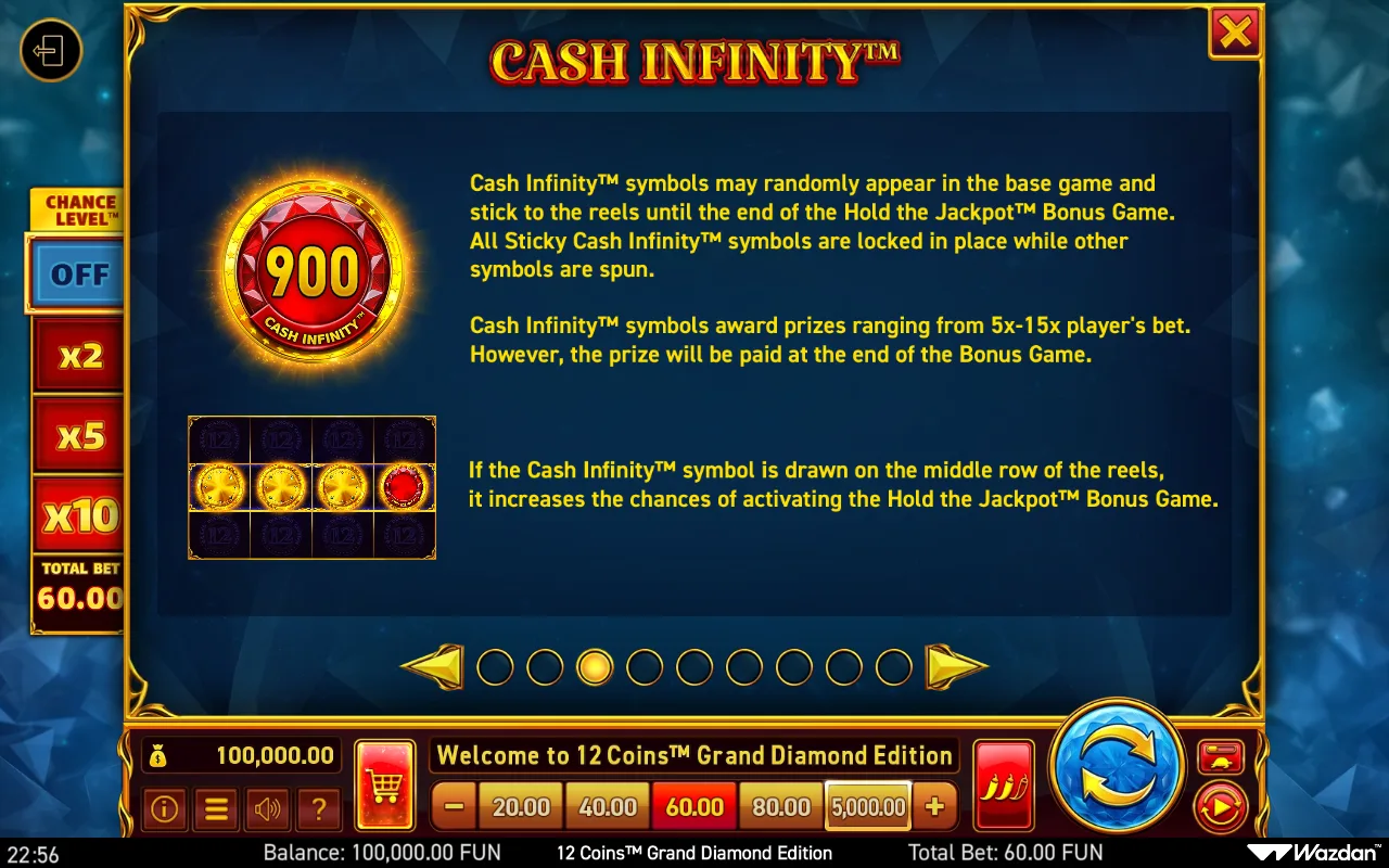 Game rules, page 3 — 12 Coins Grand Diamond Edition