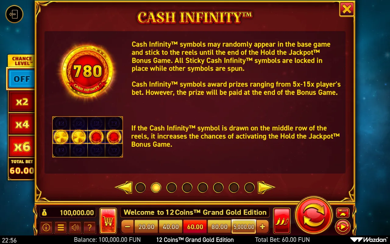 Game rules, page 2 — 12 Coins Grand Gold Edition
