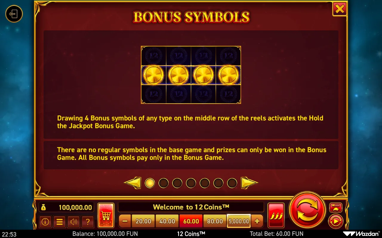 Game rules, page 1 — 12 Coins