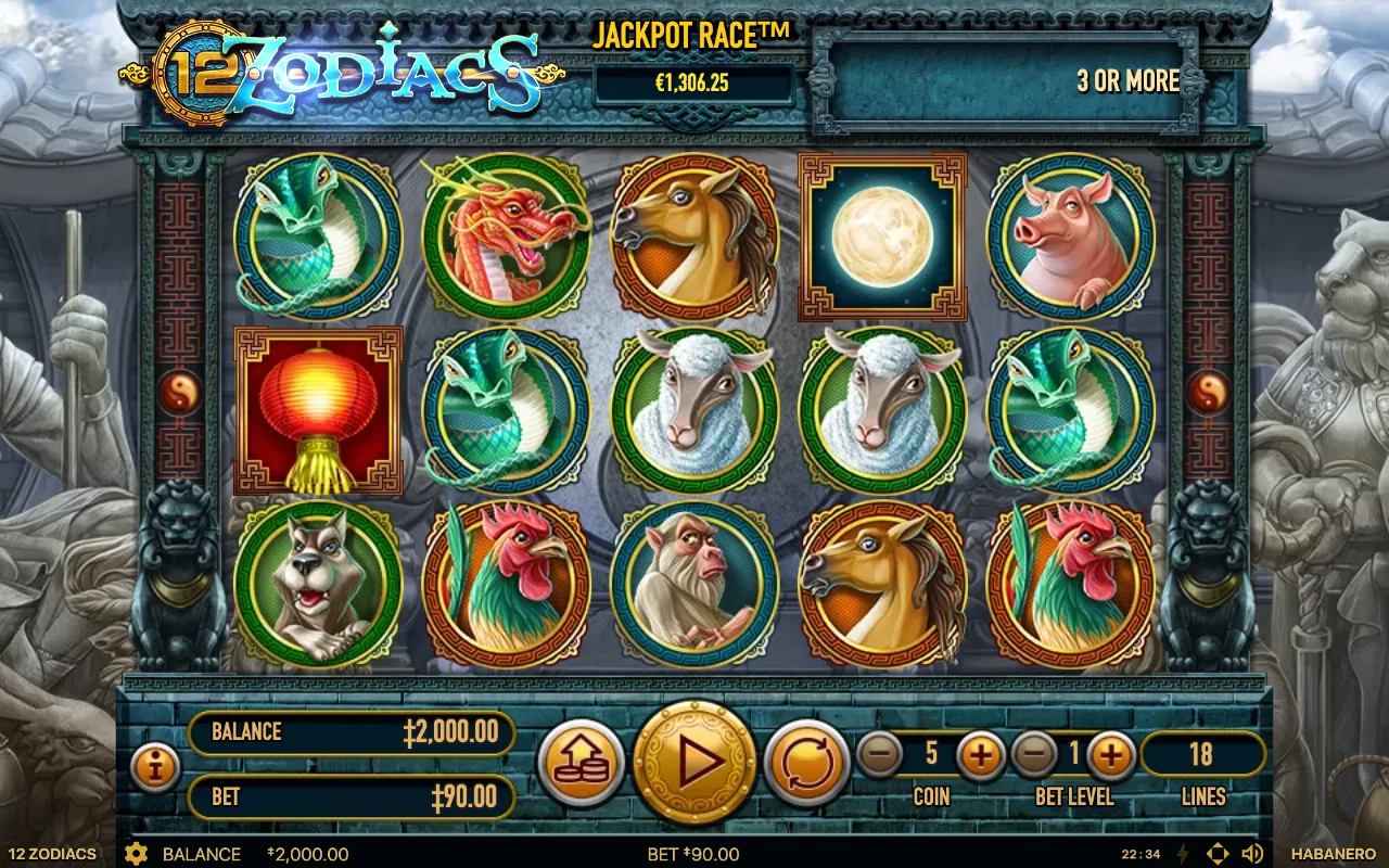 The base game — 12 Zodiacs