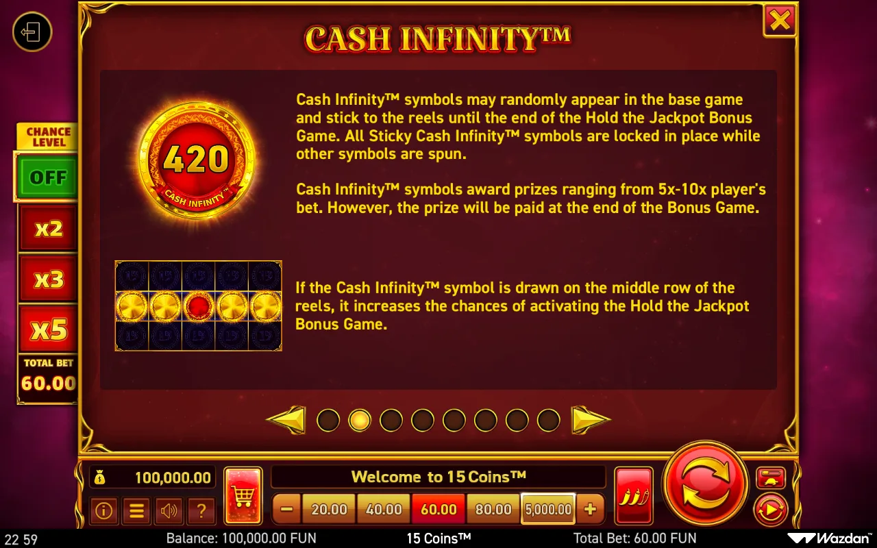 Game rules, page 2 — 15 Coins