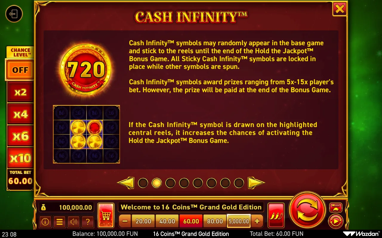 Game rules, page 2 — 16 Coins Grand Gold Edition