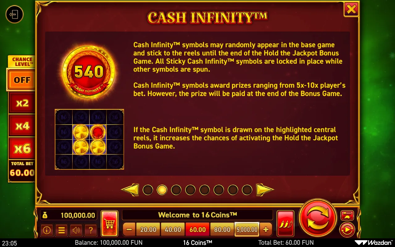 Game rules, page 2 — 16 Coins