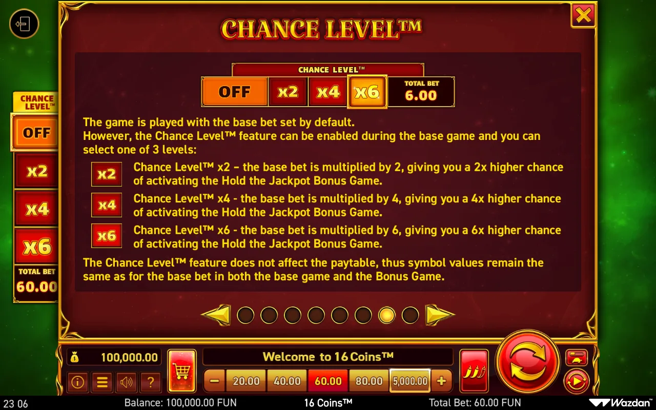 Game rules, page 7 — 16 Coins