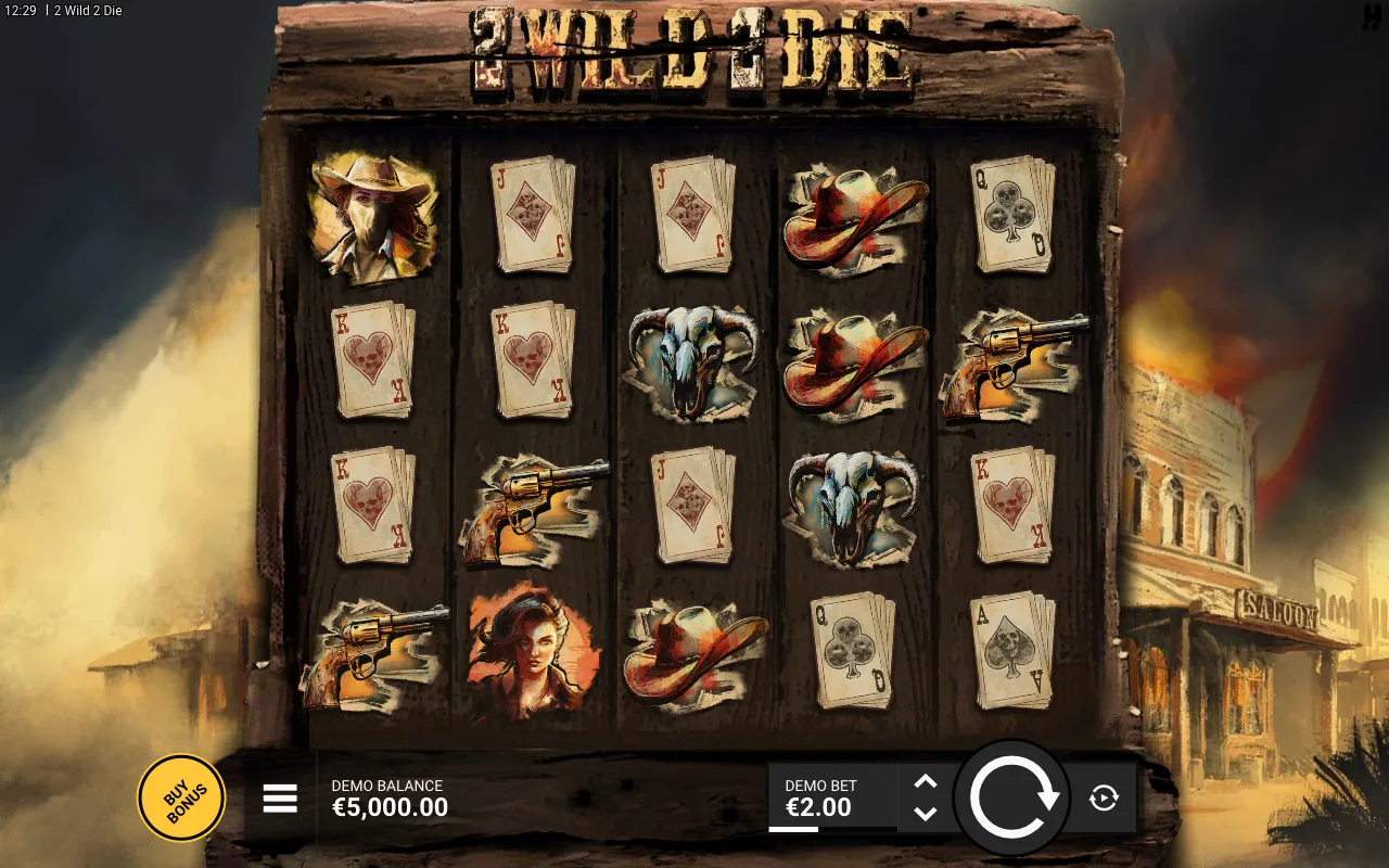 The base game — 2 Wild 2 Die