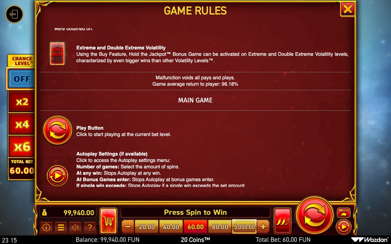 Game rules, page 11 — 20 Coins