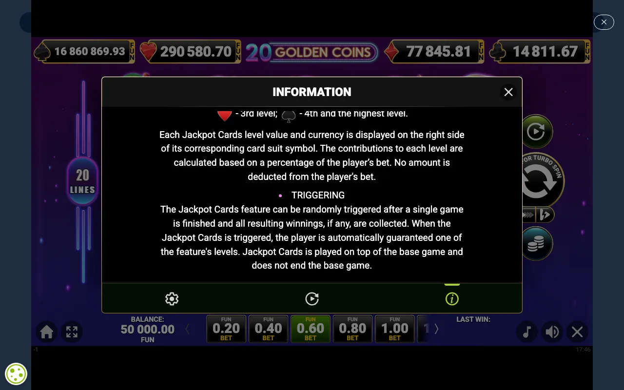 Game rules, page 3 — 20 Golden Coins