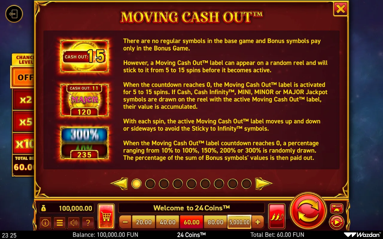 Game rules, page 1 — 24 Coins