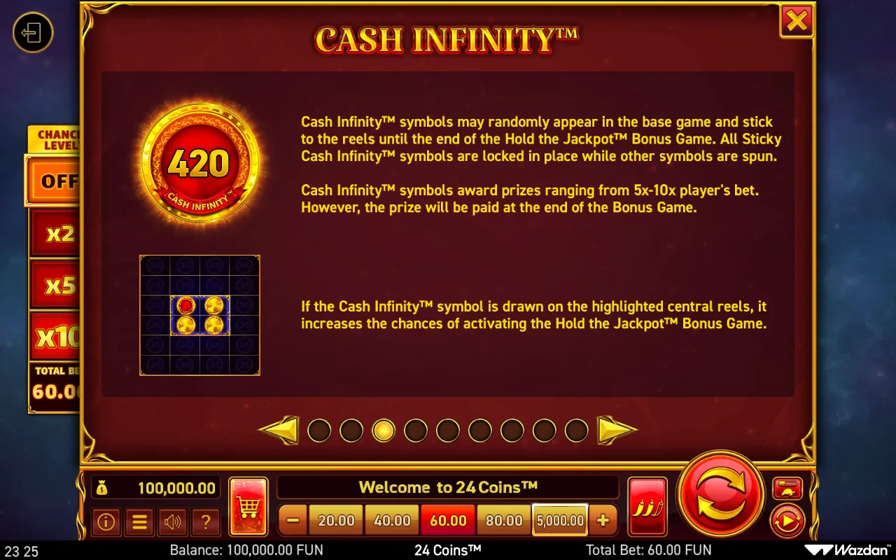 Game rules, page 3 — 24 Coins
