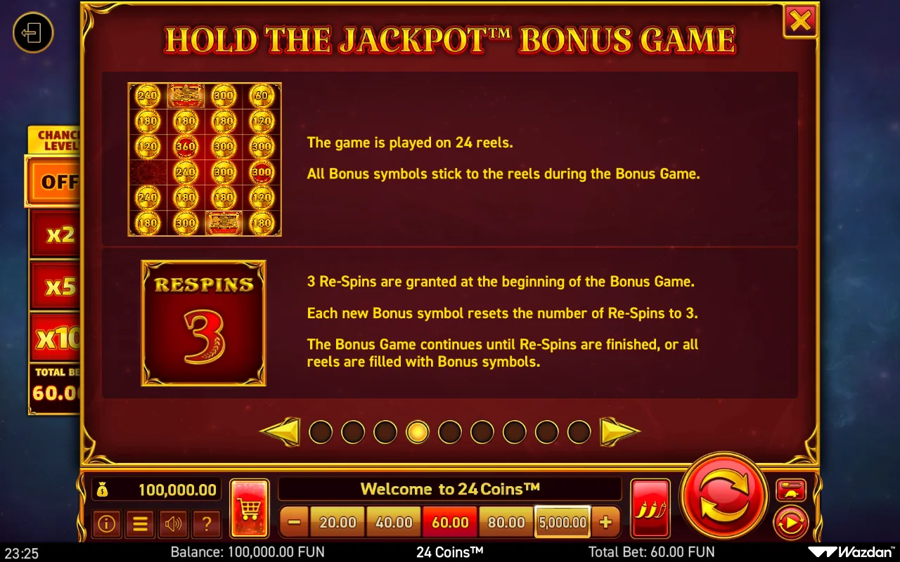Game rules, page 4 — 24 Coins