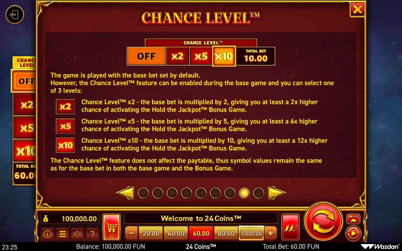 Game rules, page 8 — 24 Coins