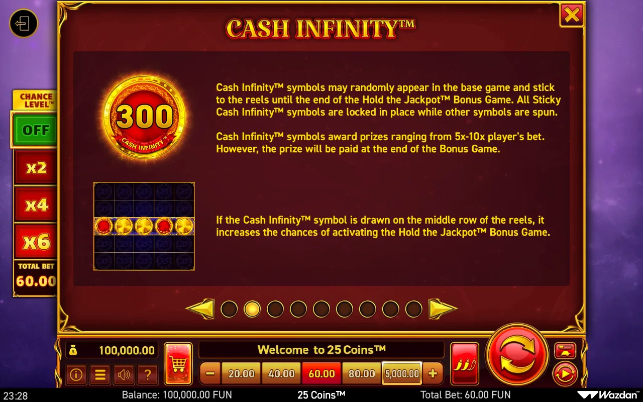Game rules, page 2 — 25 Coins