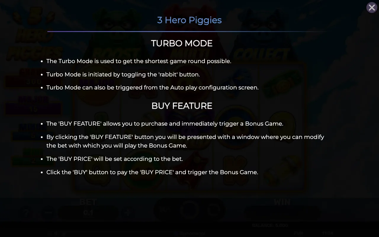 Game rules, page 8 — 3 Hero Piggies