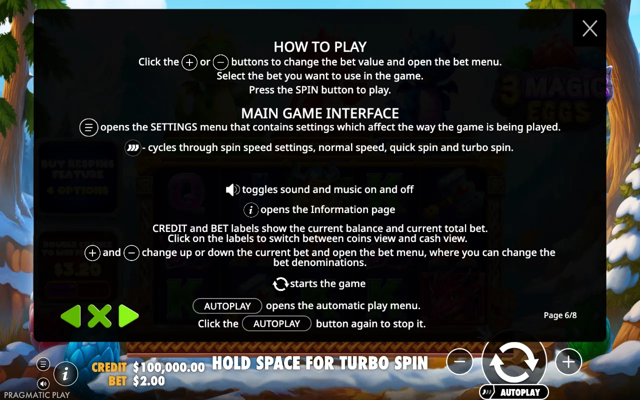 How to play — 3 Magic Eggs