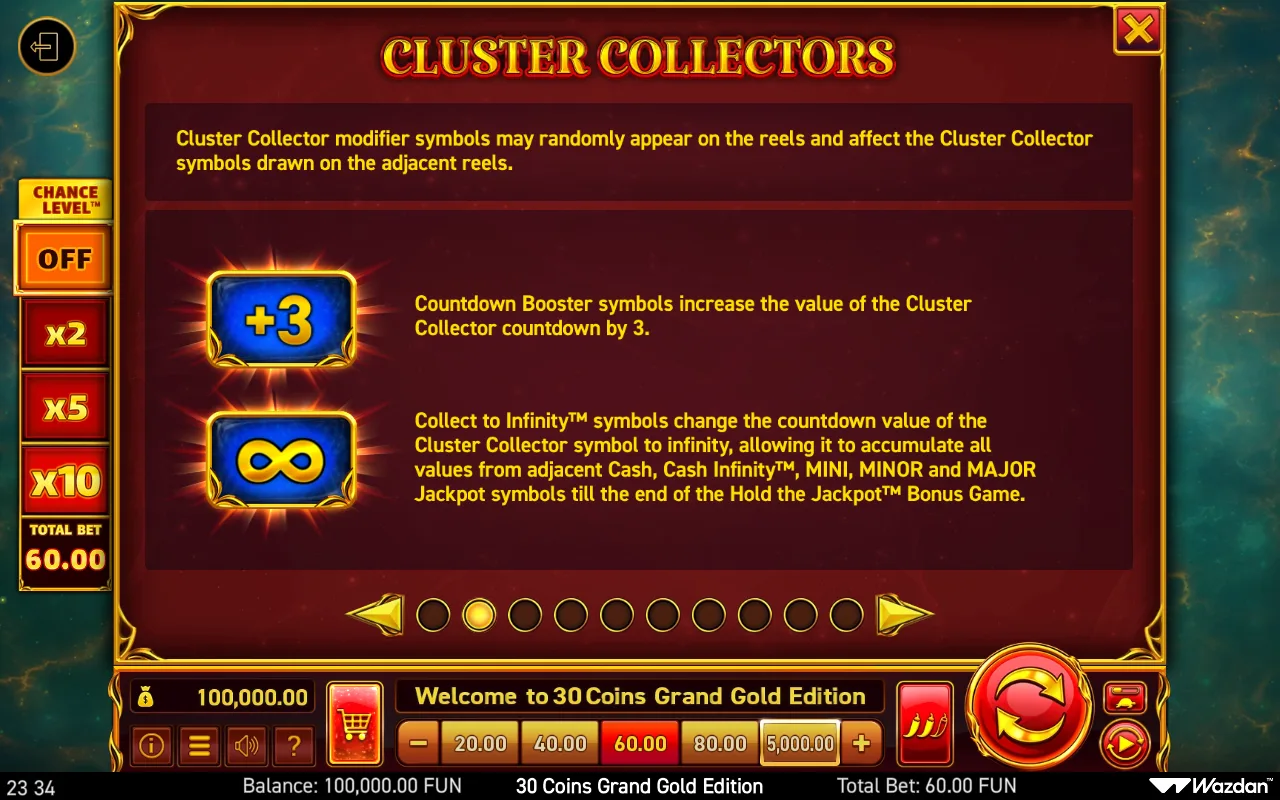 Game rules, page 2 — 30 Coins Grand Gold Edition