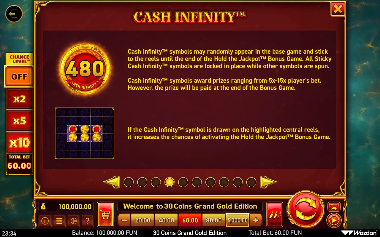 Game rules, page 4 — 30 Coins Grand Gold Edition