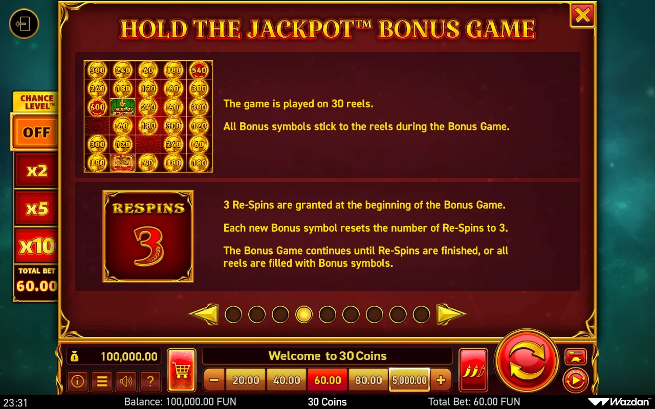 Game rules, page 4 — 30 Coins