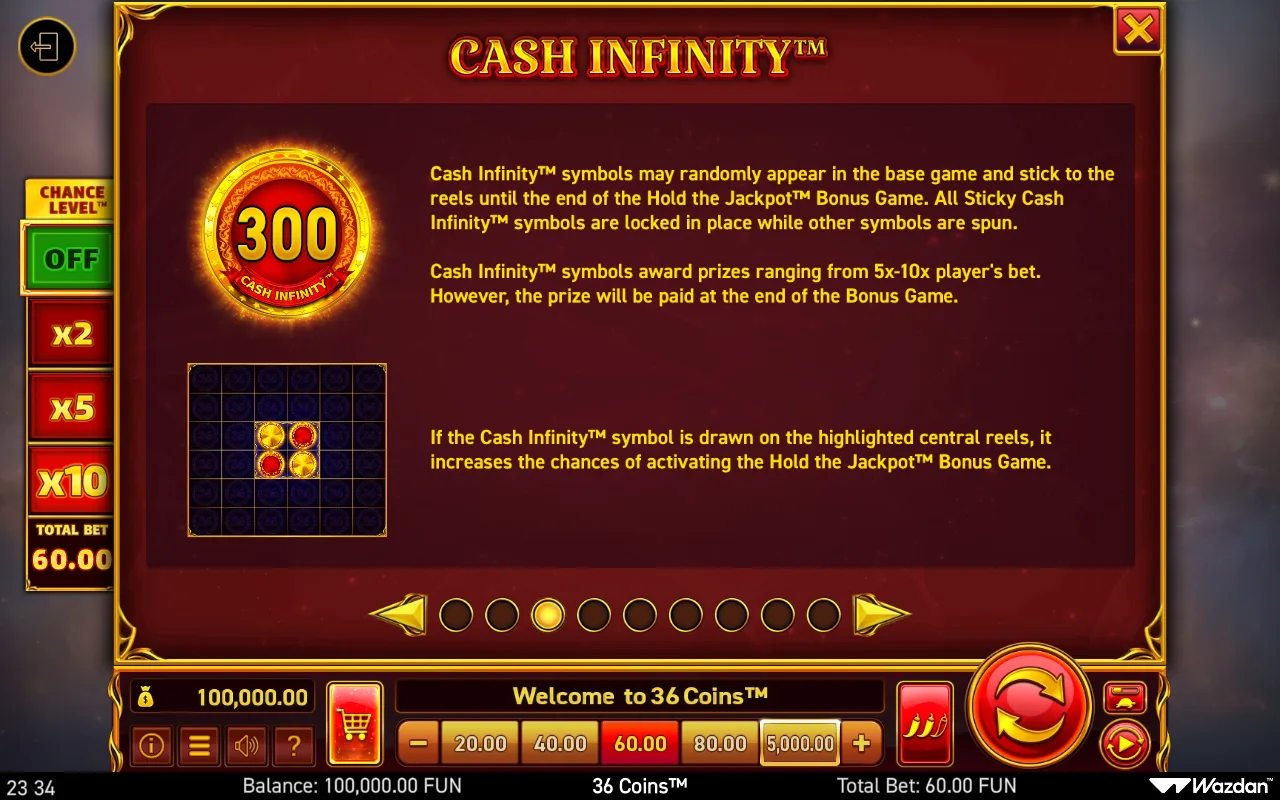 Game rules, page 3 — 36 Coins