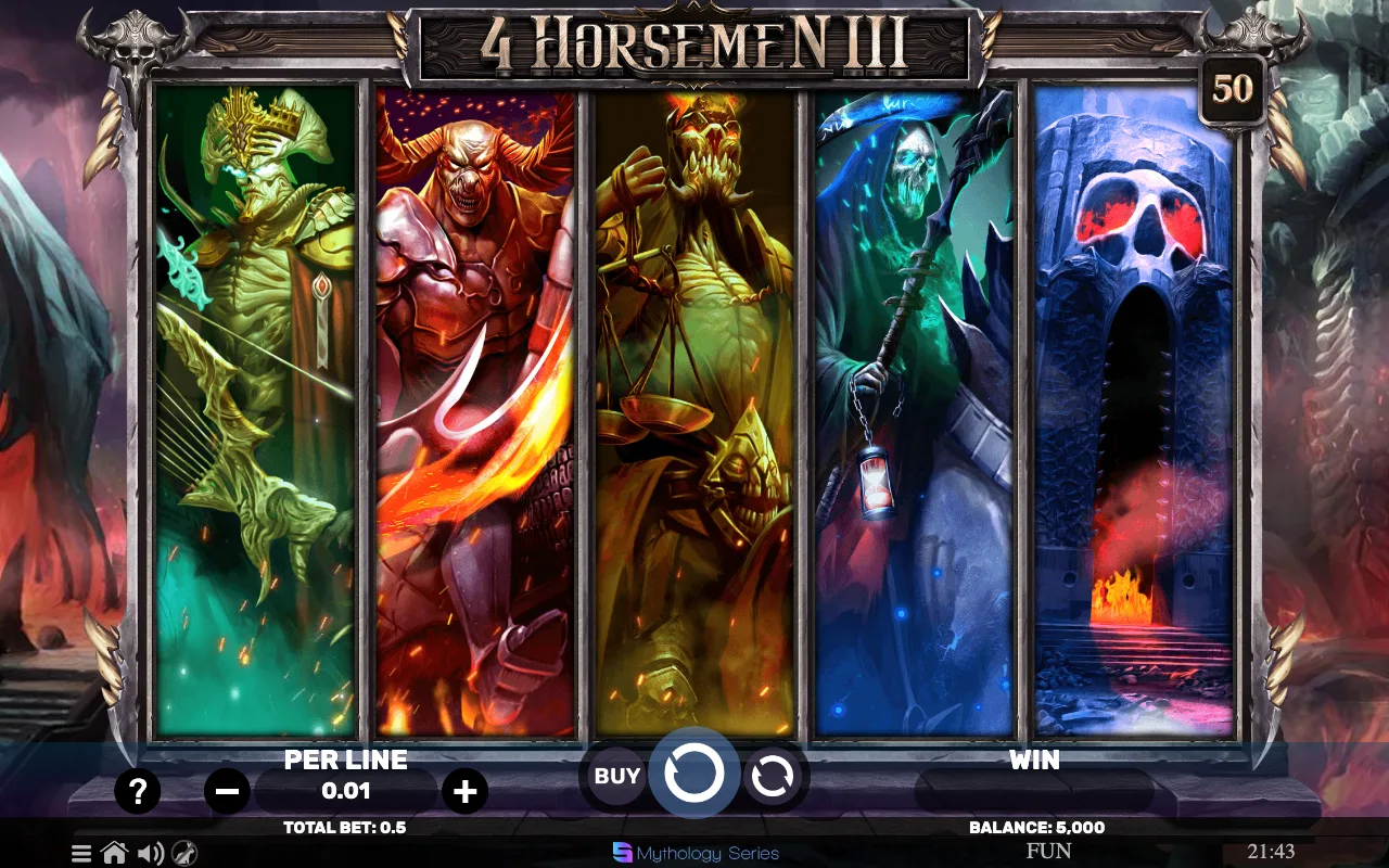 The base game — 4 Horsemen Iii