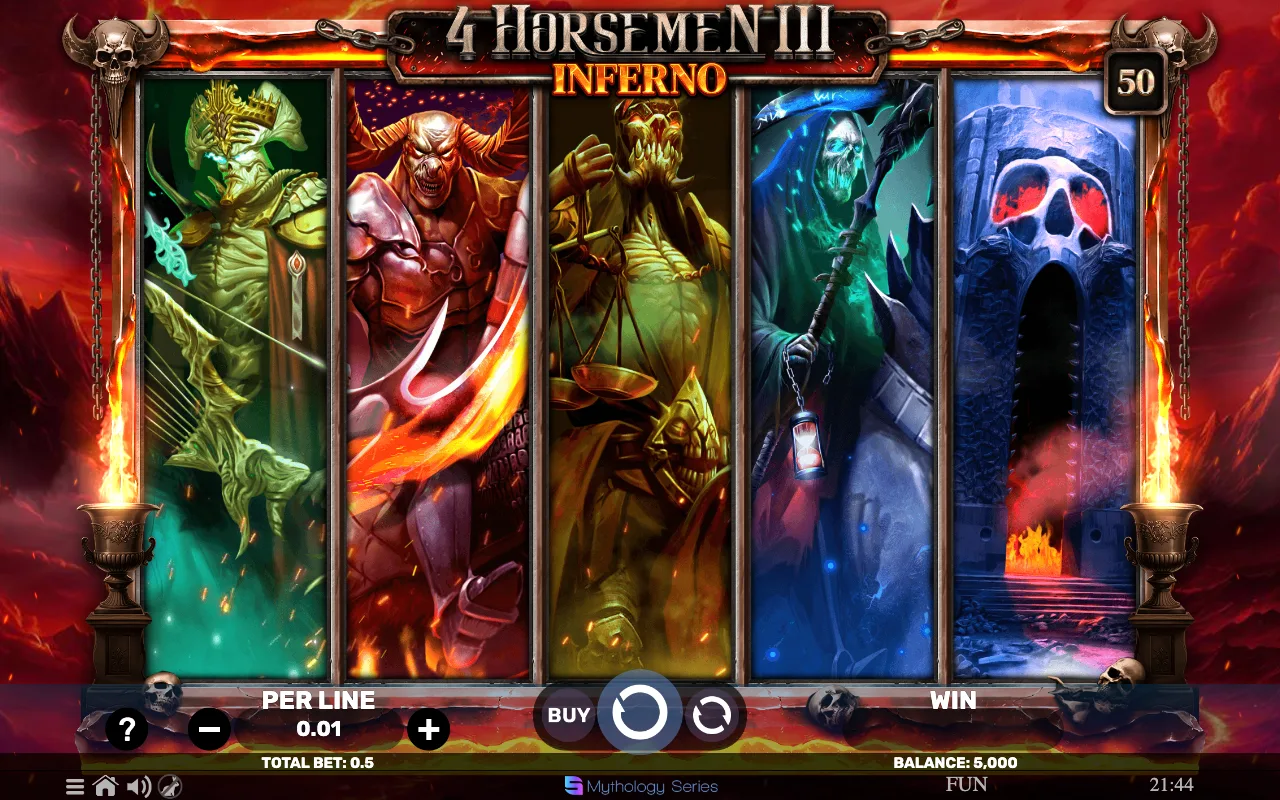 The base game — 4 Horsemen Iii Inferno