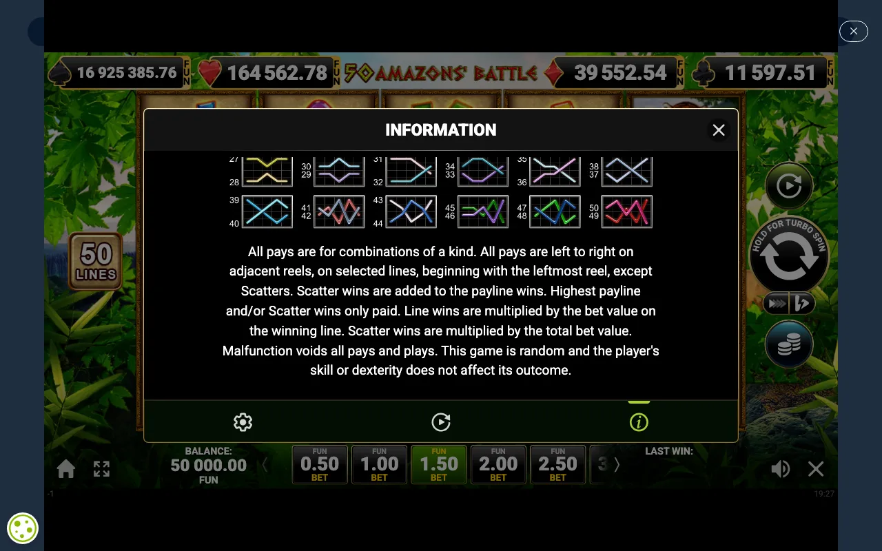 Game rules, page 5 — 50 Amazons Battle