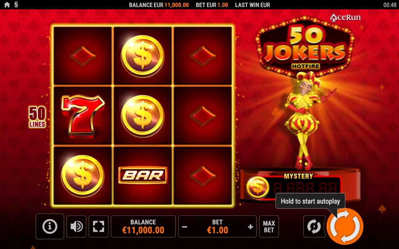 Le jeu de base — 50 Jokers Hotfire