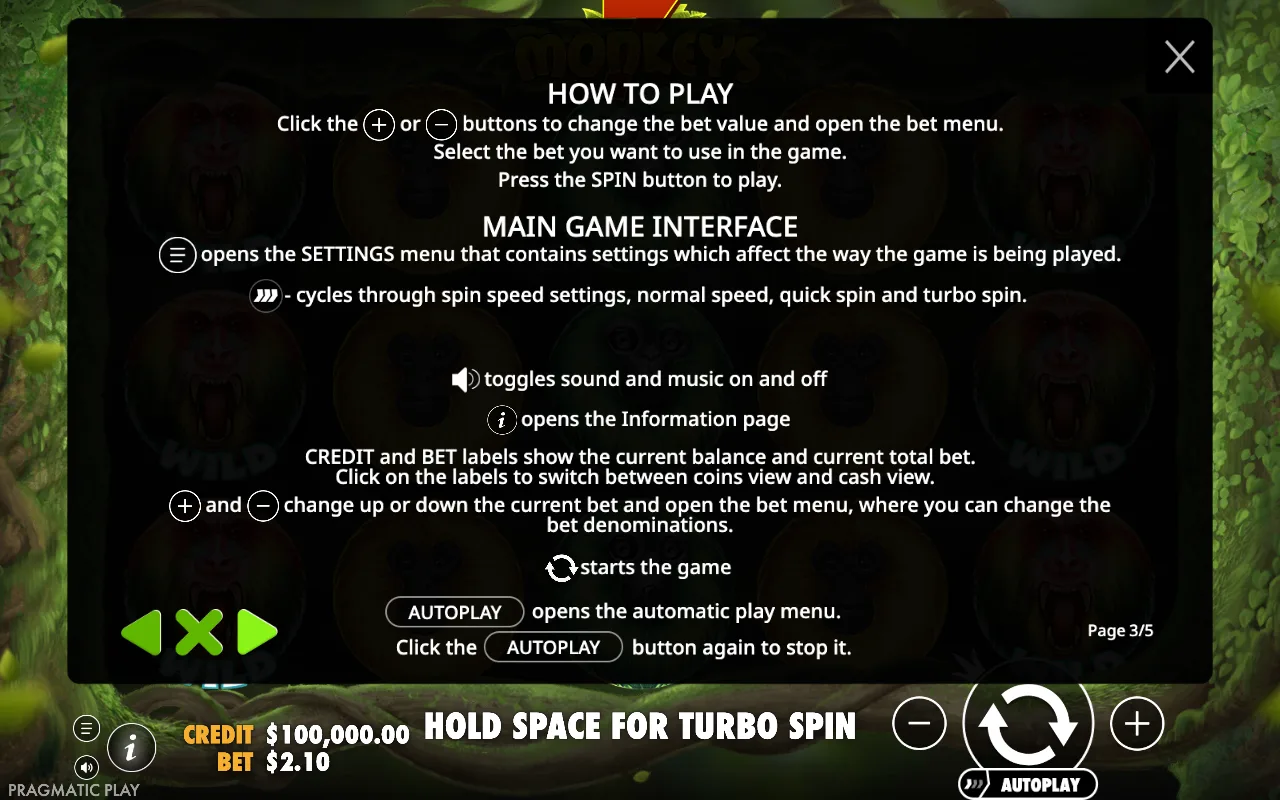 How to play — 7 Monkeys