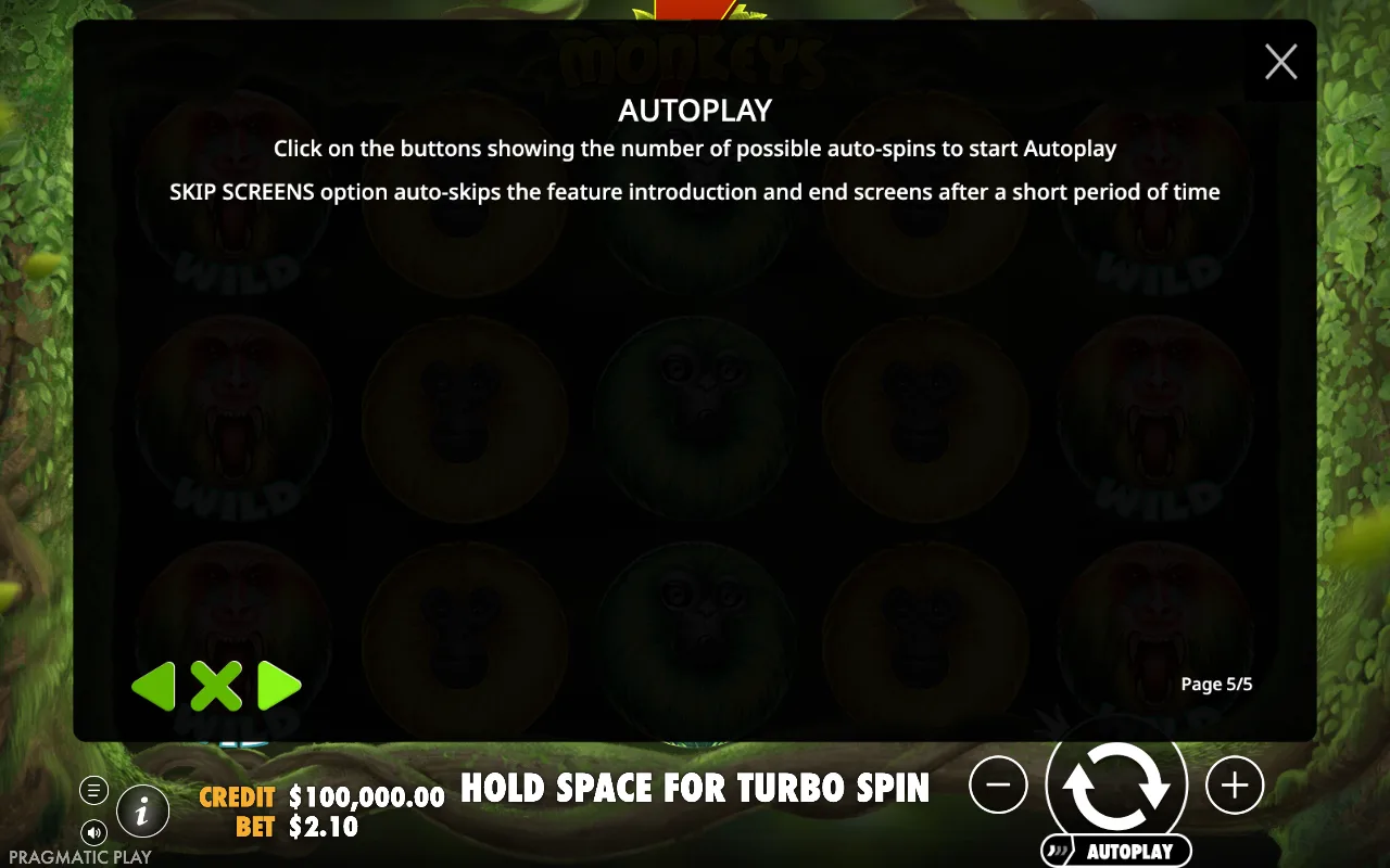 Autoplay — 7 Monkeys