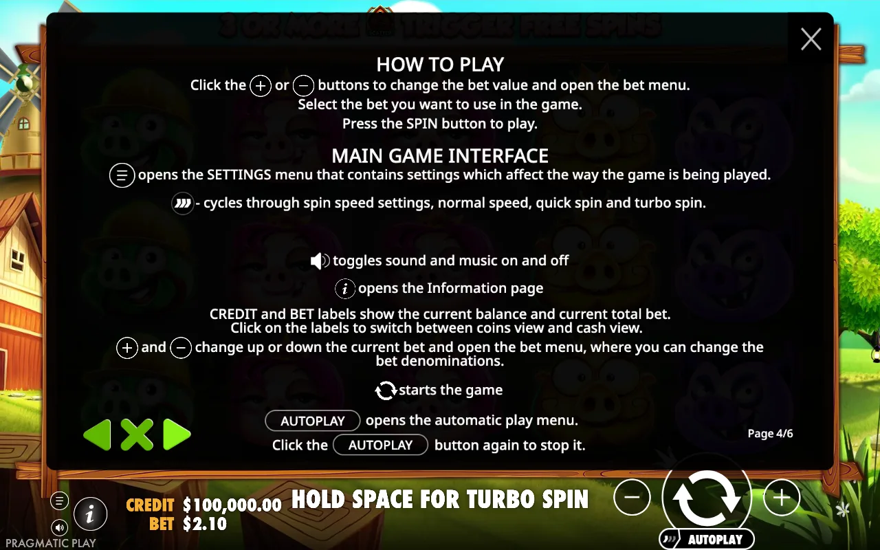 How to play — 7 Piggies
