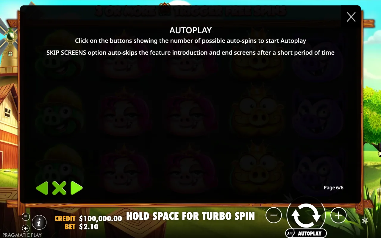 Autoplay — 7 Piggies