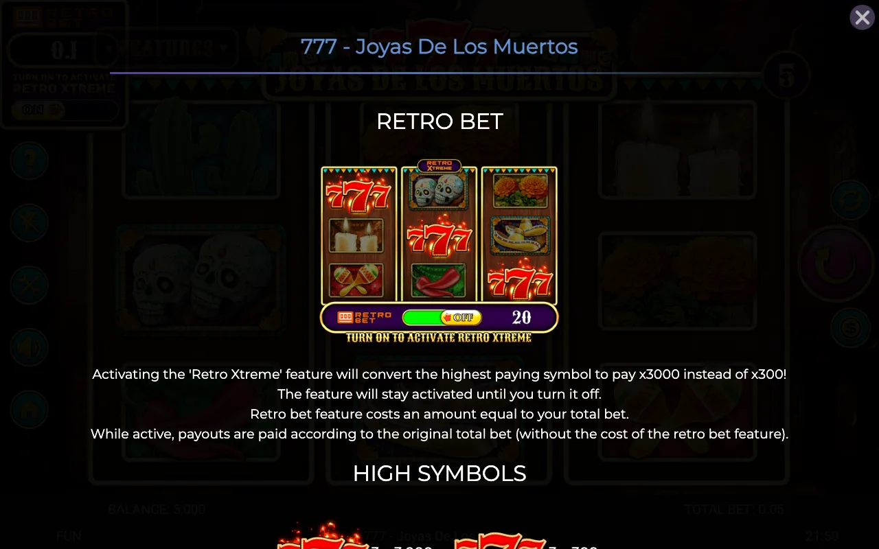 Game rules, page 1 — 777 Joyas de Los Muertos