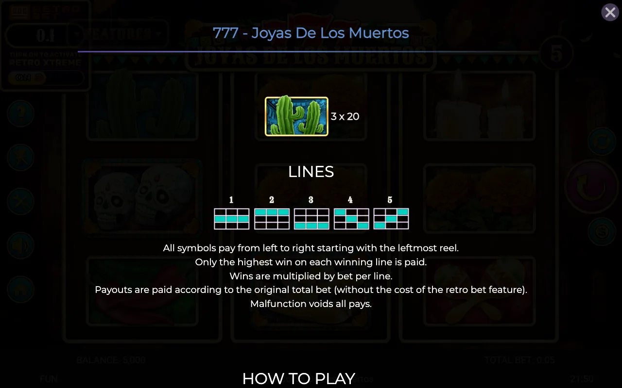 Lines — 777 Joyas de Los Muertos