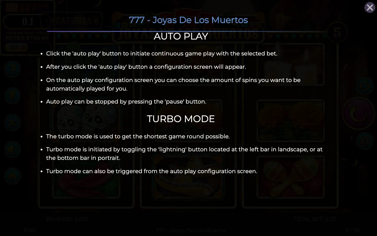 Game rules, page 5 — 777 Joyas de Los Muertos