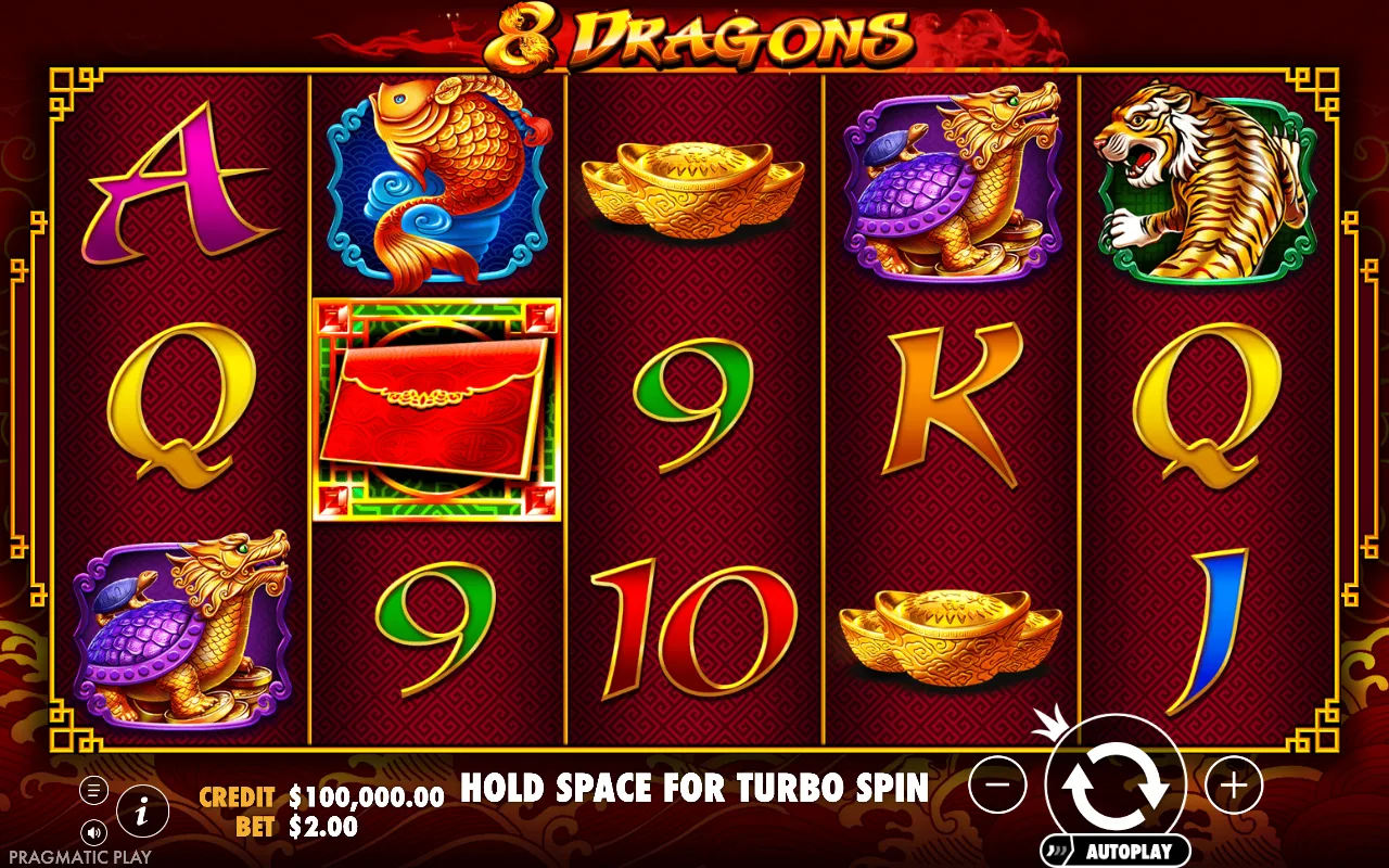 The base game — 8 Dragons