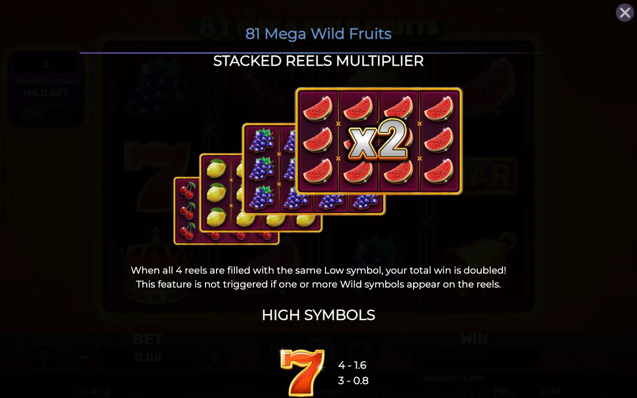 Game rules, page 3 — 81 Mega Wild Fruits