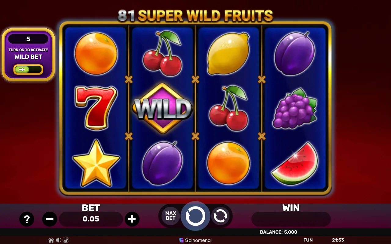 The base game — 81 Super Wild Fruits