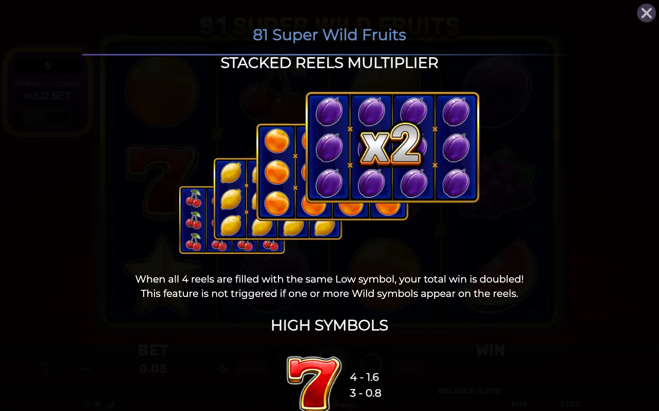 Game rules, page 3 — 81 Super Wild Fruits