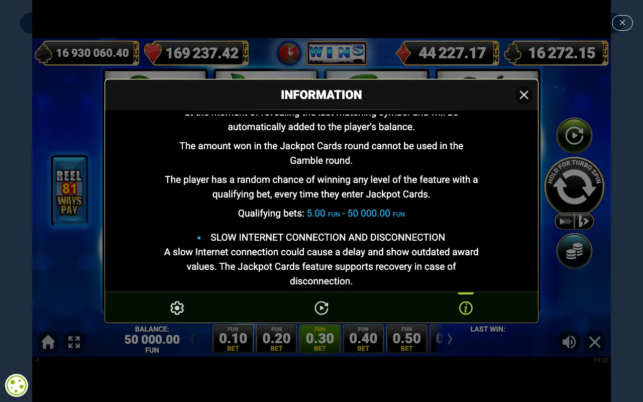 Game rules, page 3 — 81 Wins