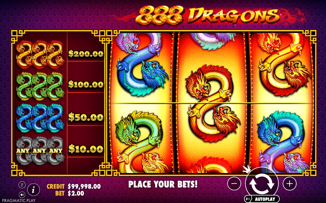 Buying the feature — 888 Dragons