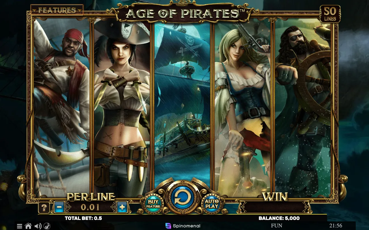 The base game — Age of Pirates