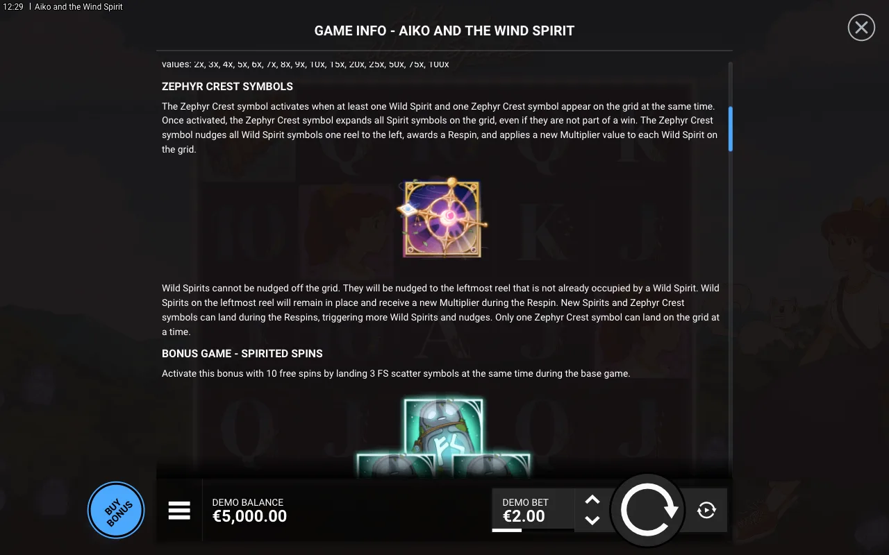 Game rules, page 2 — Aiko and the Wind Spirit