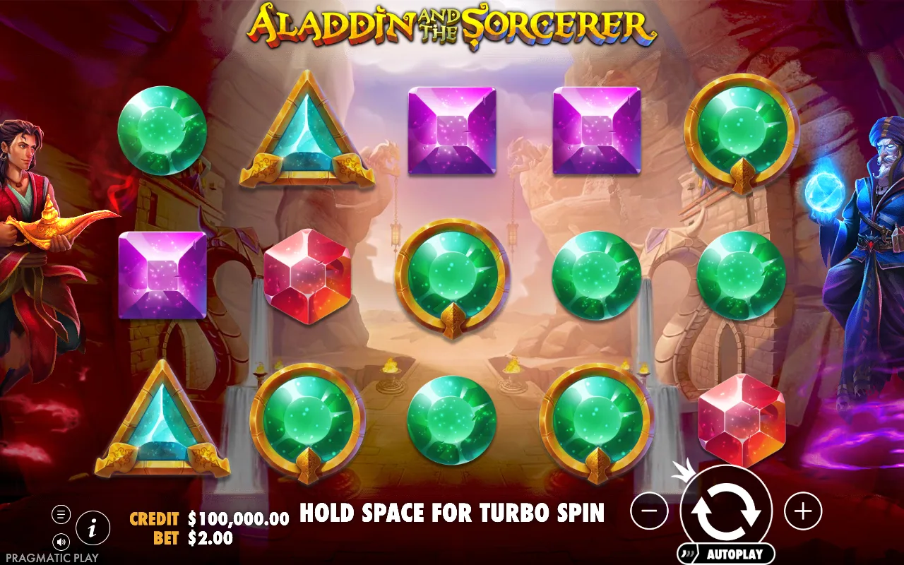 The base game — Aladdin and the Sorcerer