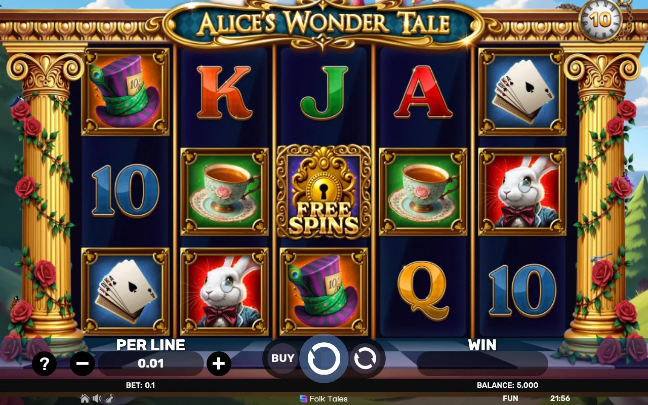 The base game — Alices Wonder Tale