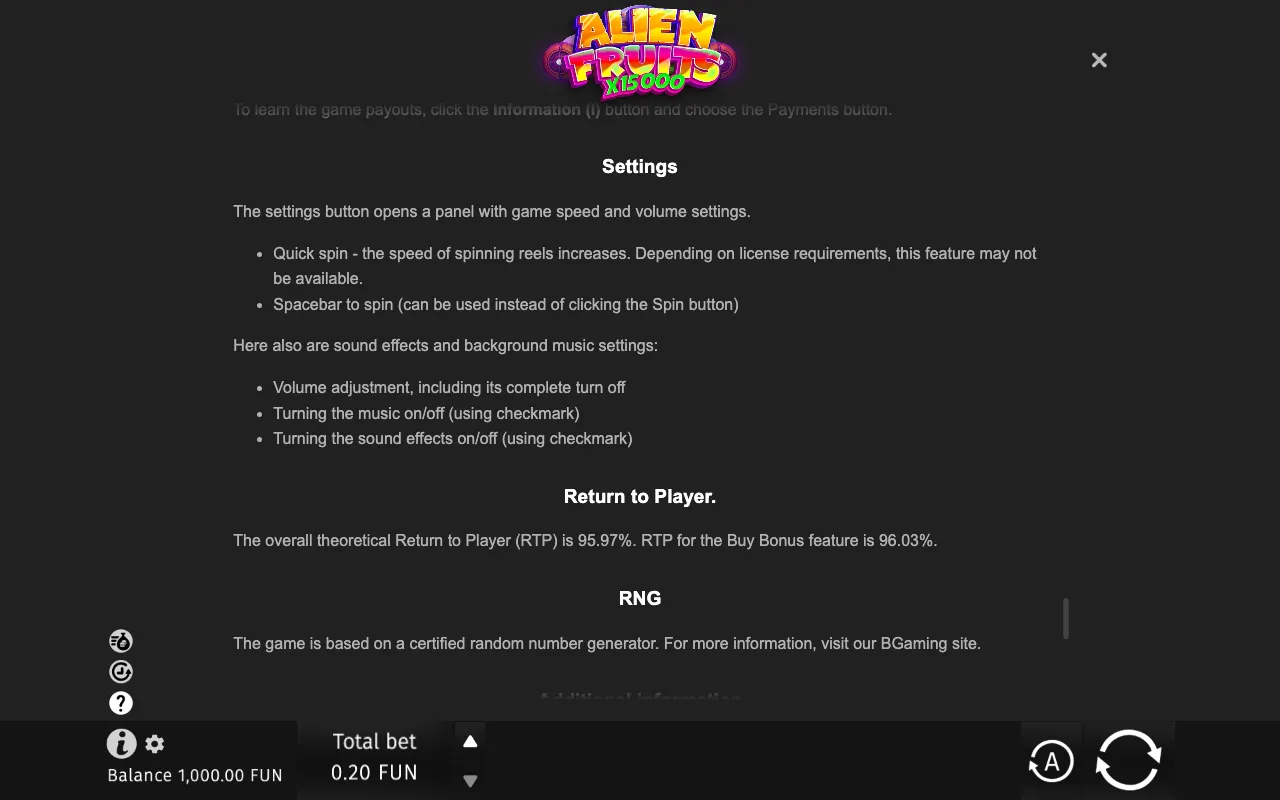 Game rules, page 9 — Alien Fruits