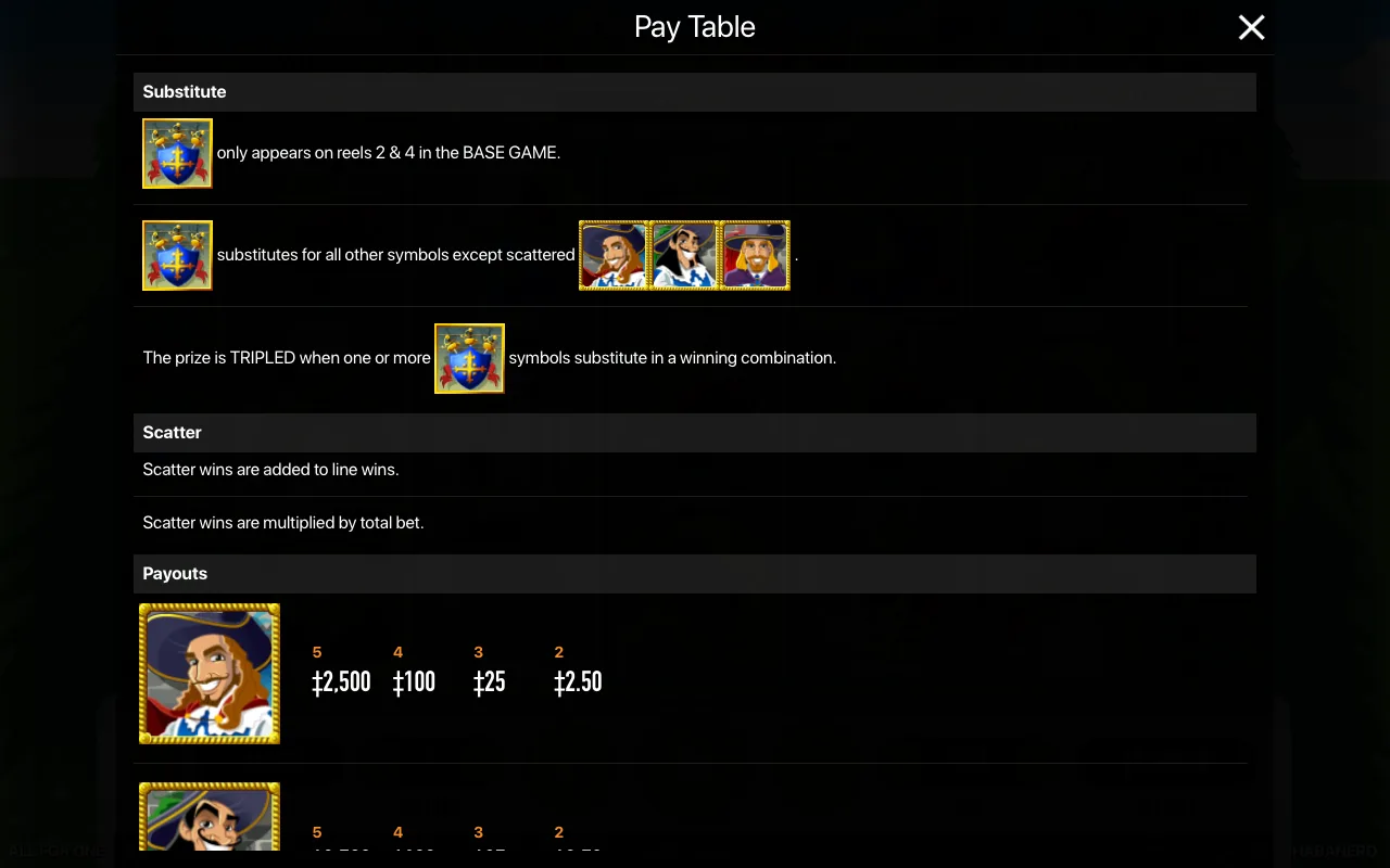 Spielregeln, Seite 3 — All For One