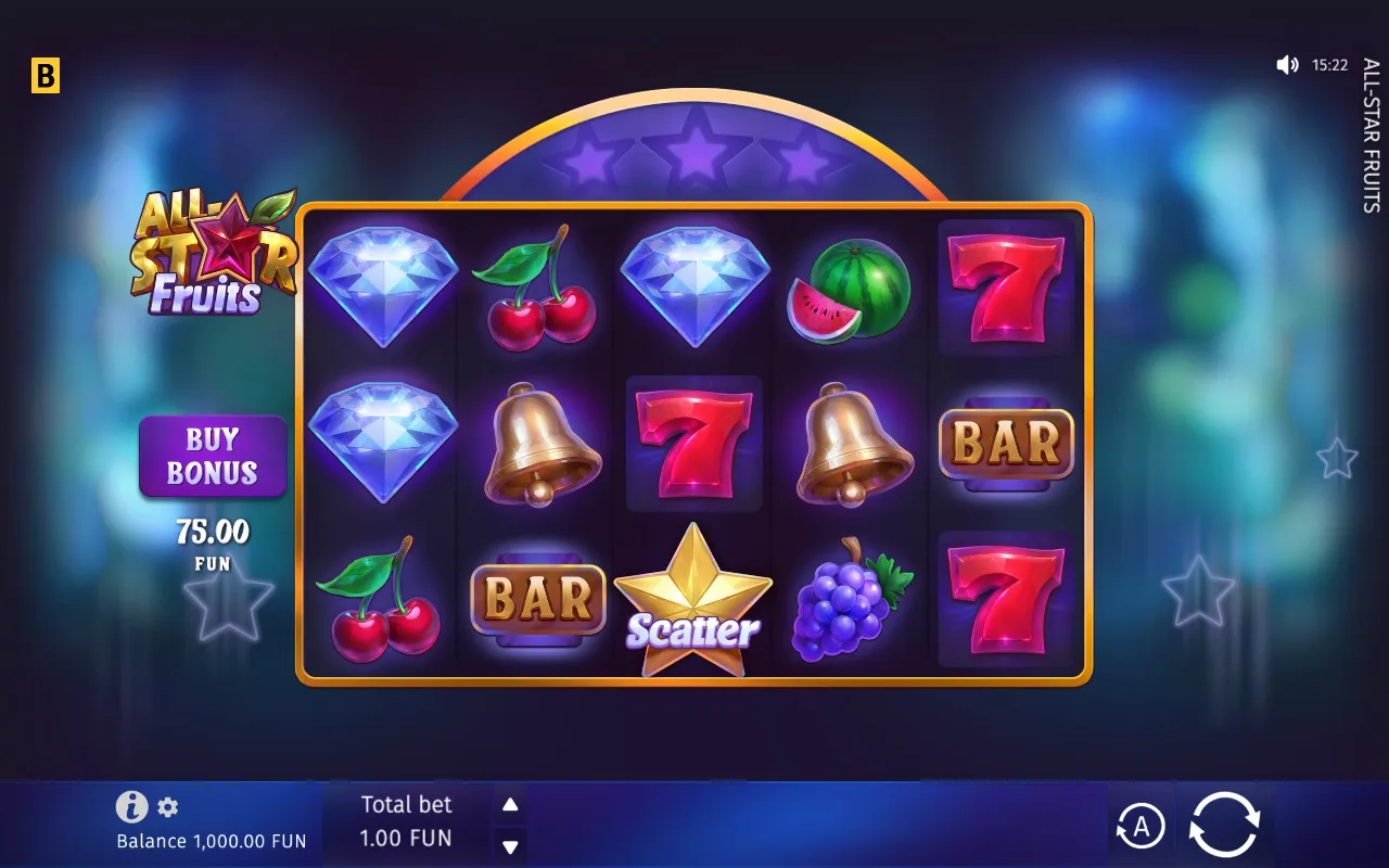 The base game — All-Star Fruits