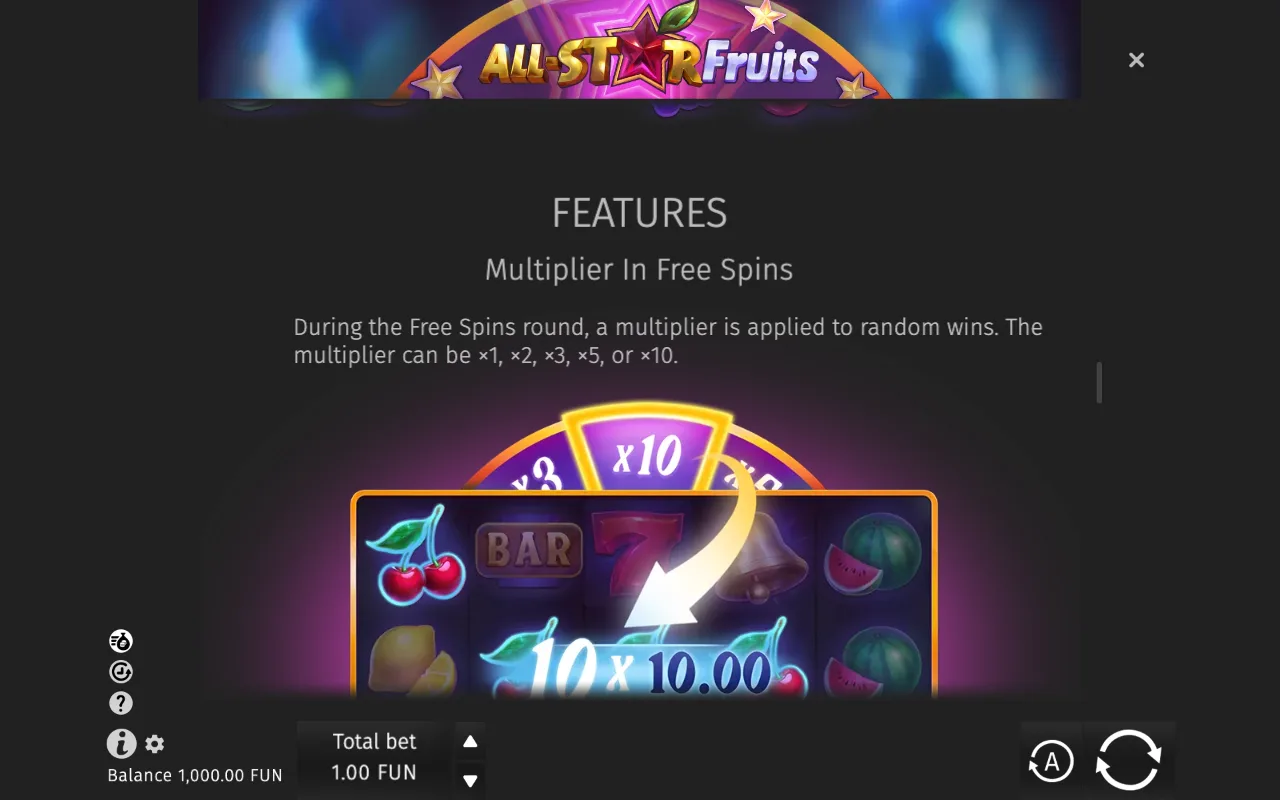 Features — All-Star Fruits