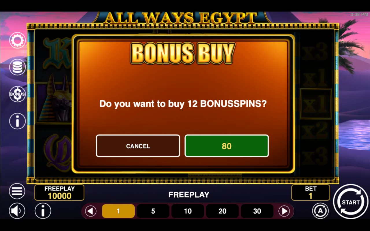Buying the feature — All Ways Egypt