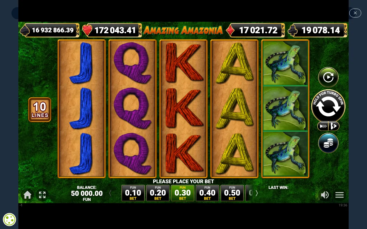 The base game — Amazing Amazonia
