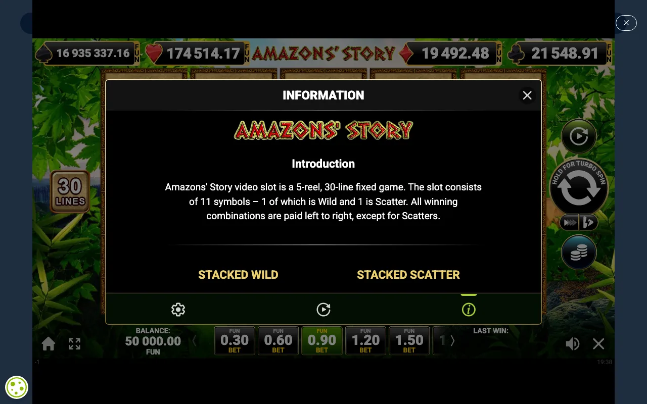 Game rules, page 1 — Amazons Story